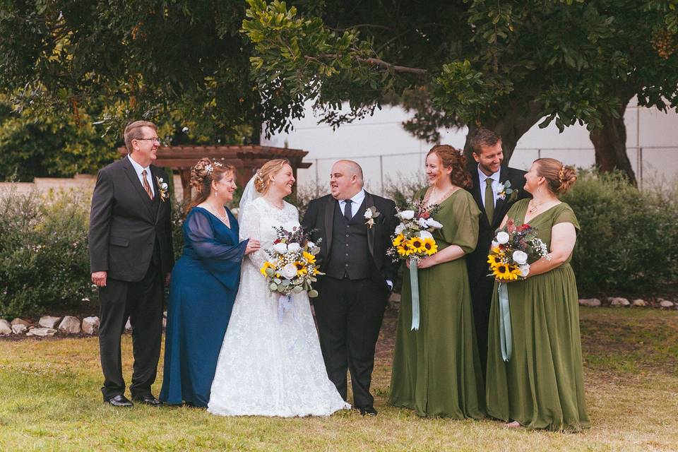 Intimate wedding
