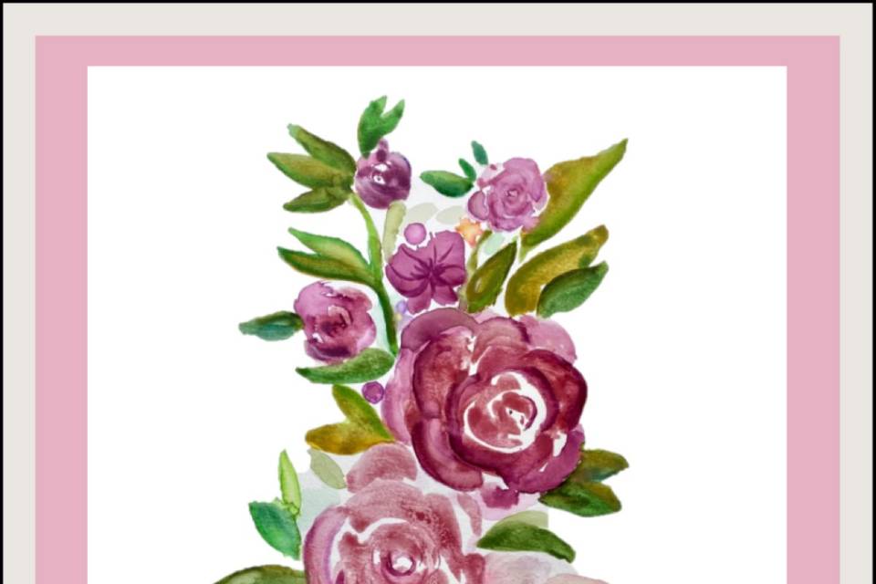 Floral Design Watercolor Pk