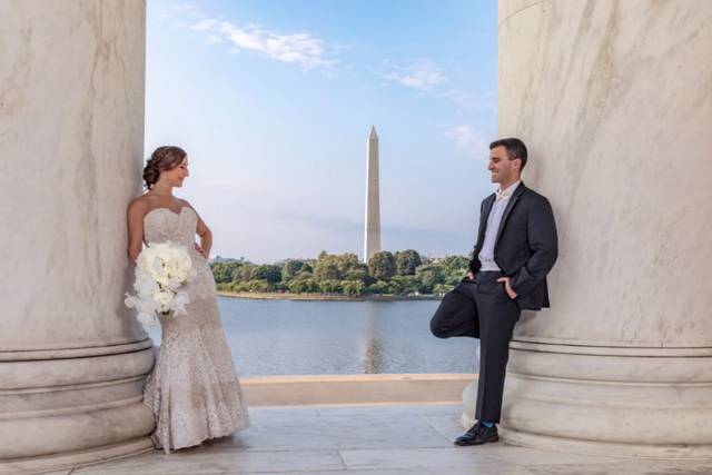 The newlyweds