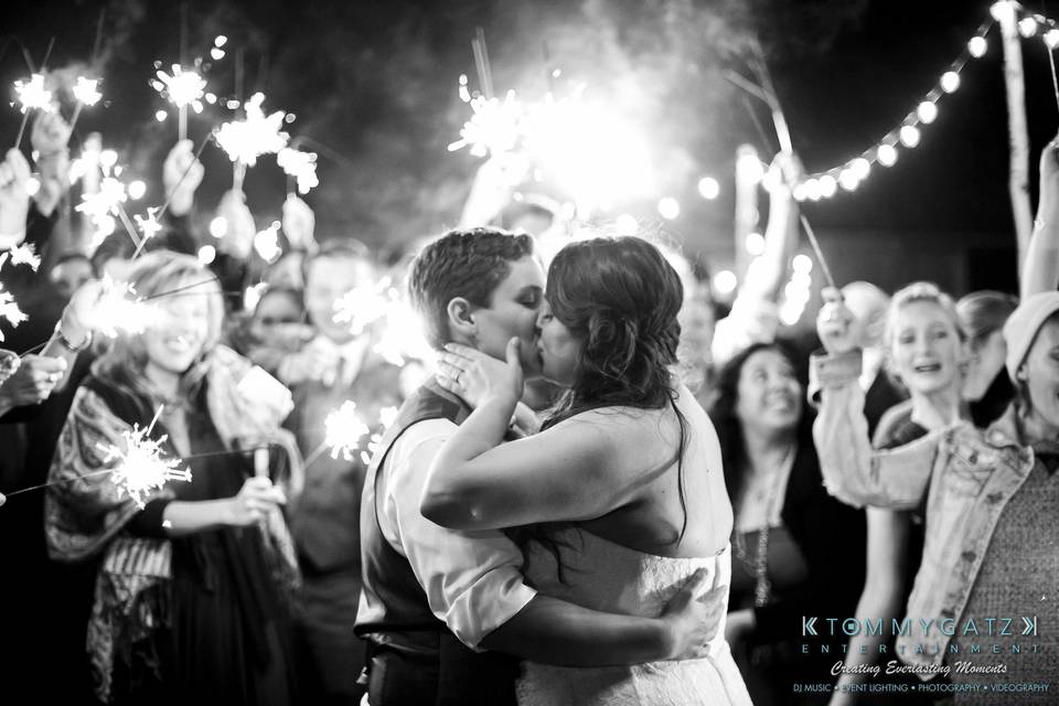 Couple dancing