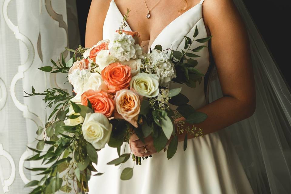 Bride getting Ready