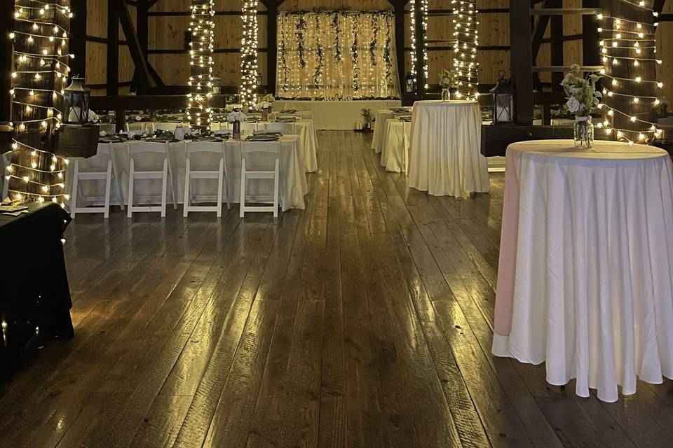 Main barn floor
