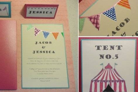 Carnival - Enchanted
Roll Up Roll Up! Get your circus themed invitations here