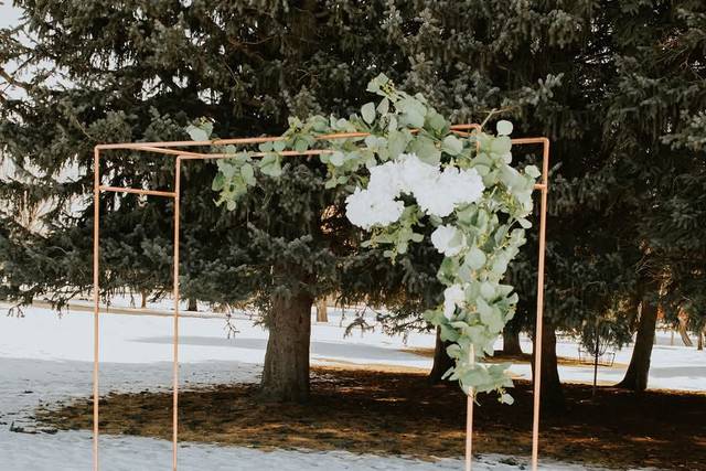 Copper arch
