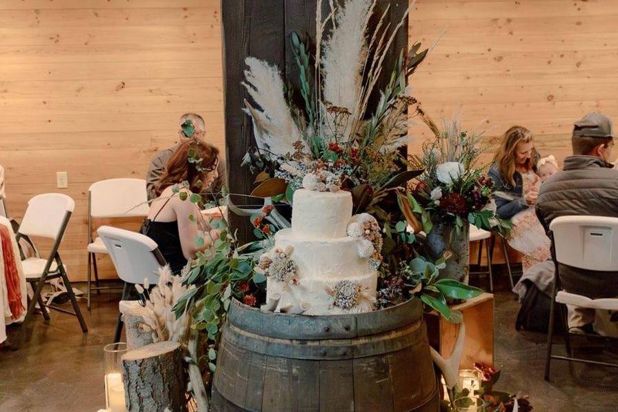 Whiskey barrels