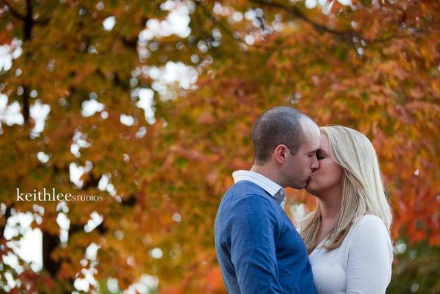 Couple kissing