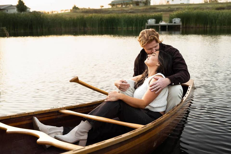 Pond & Canoe Engagement