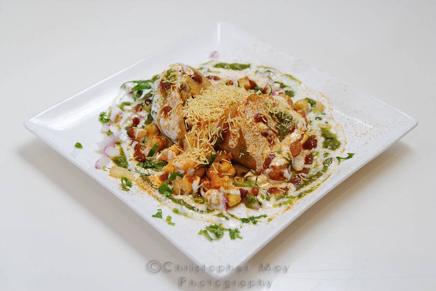 Special samosa chaat