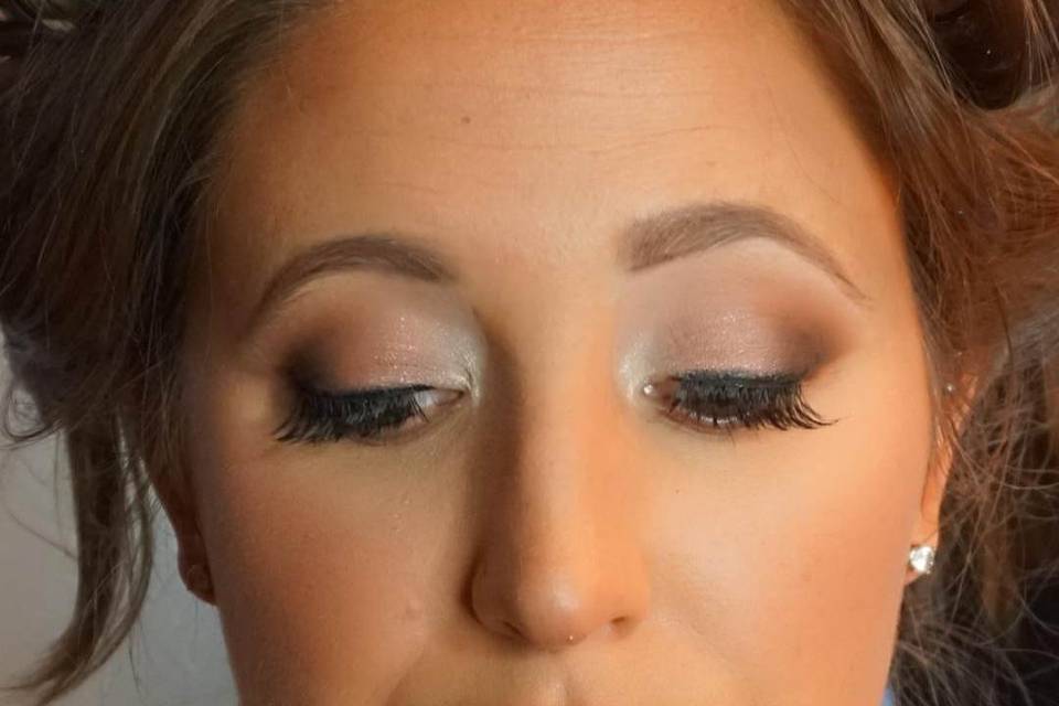 Smokey eye makeup