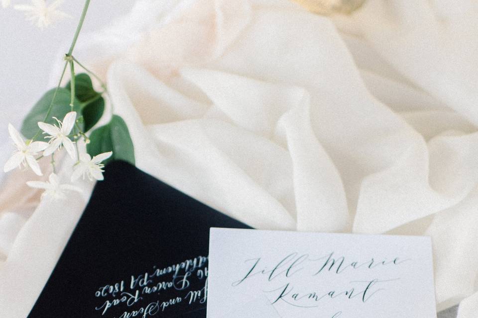 Wedding invitation | Rachel Pearlman Photo