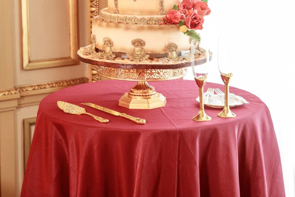 Luxe Wedding Cake - DC