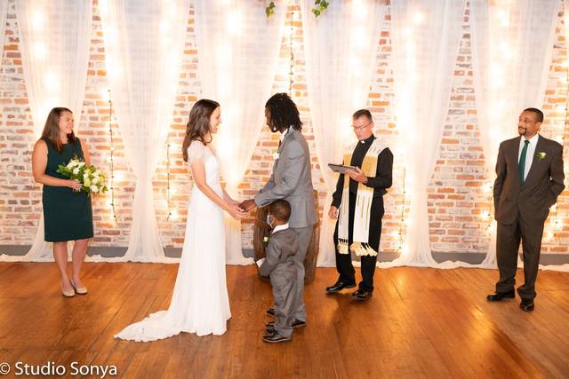 Now you may kiss the bride!