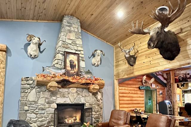 In the lodge