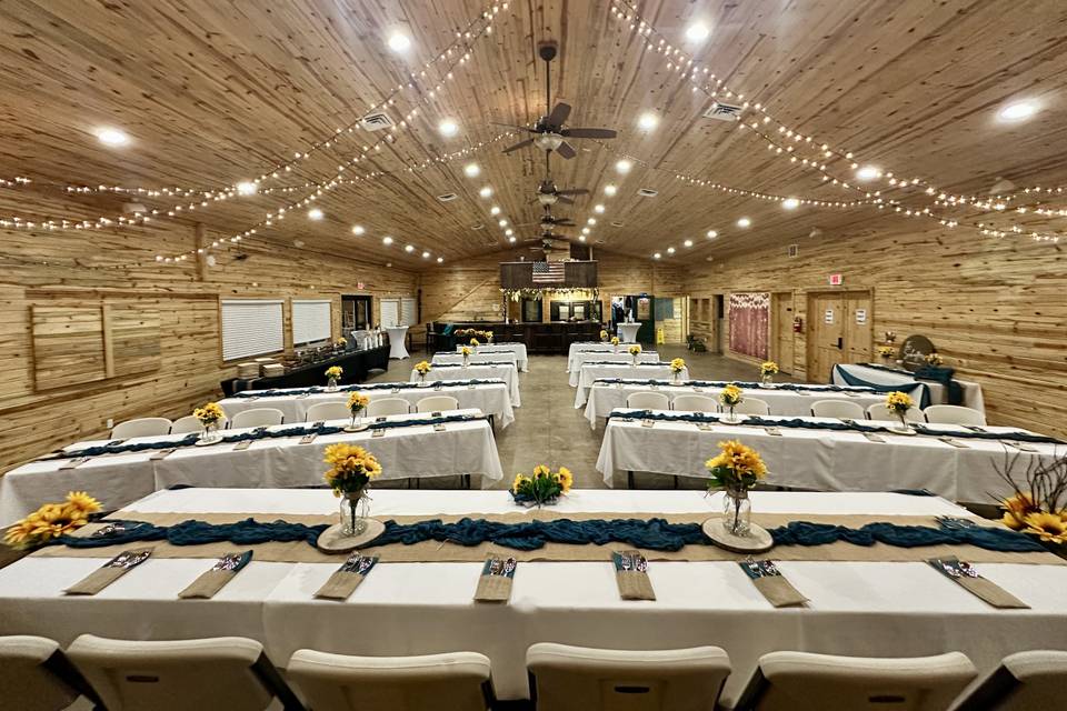 View from head table