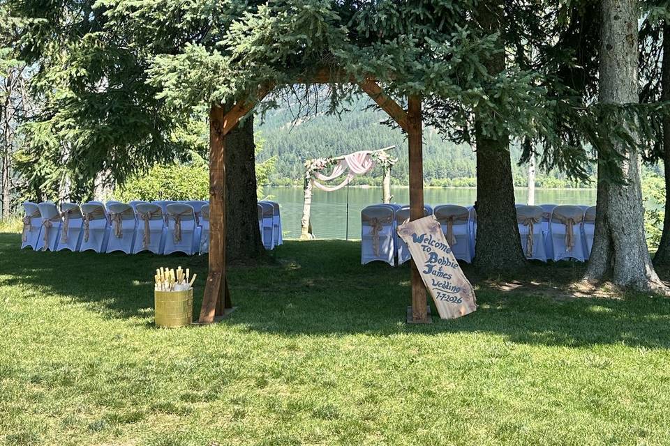 July 2026 Ceremony Set Up