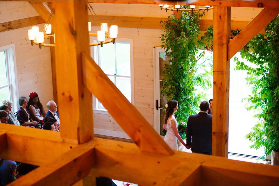 Indoor ceremony