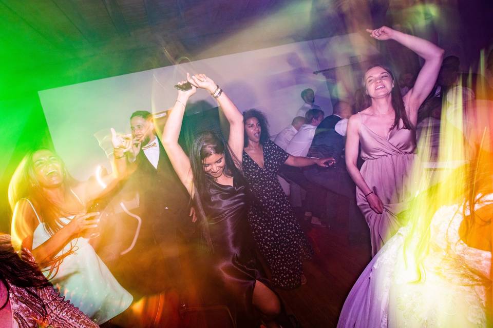 The party is wild