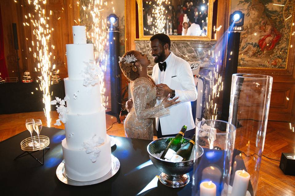 Sparks and cake