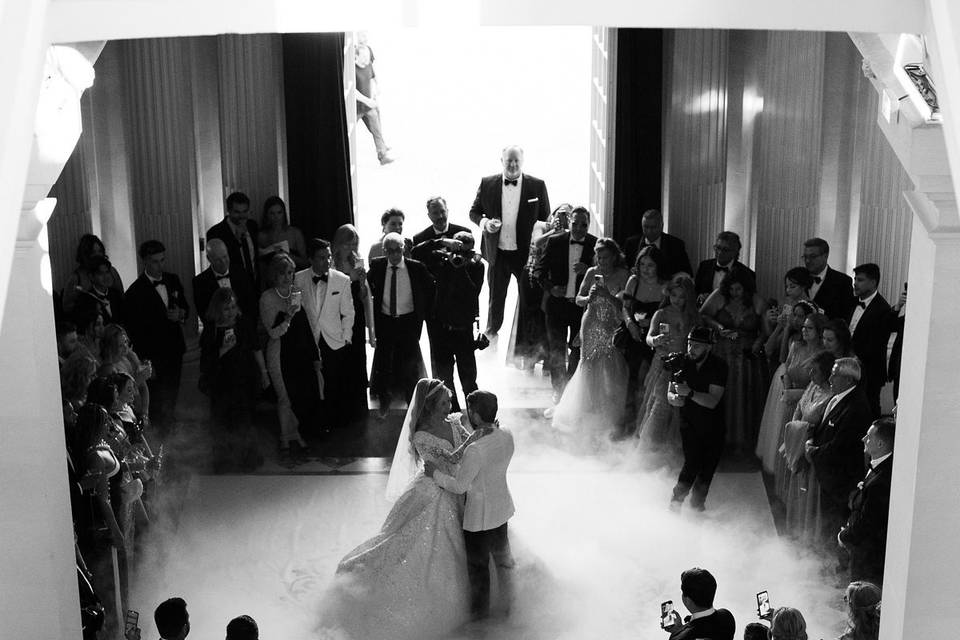 First dance for LV upview