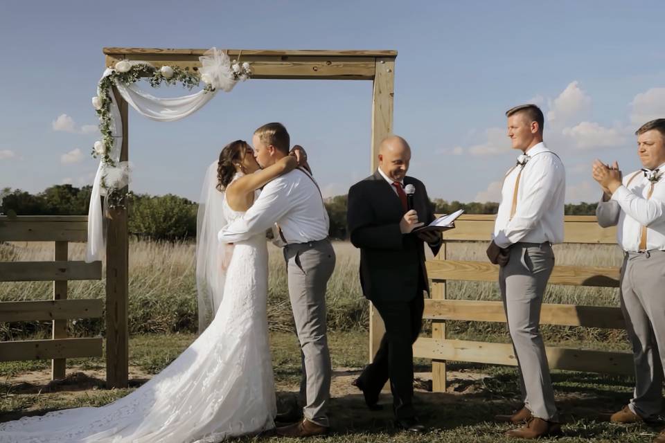 Outdoor ceremony