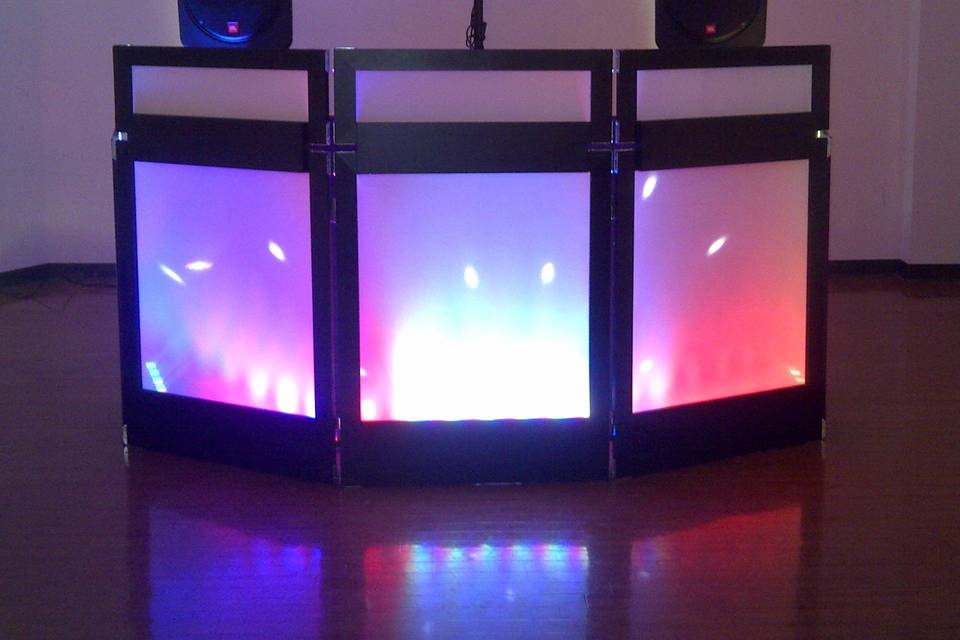 PartyMaster Entertainment DJ booth
