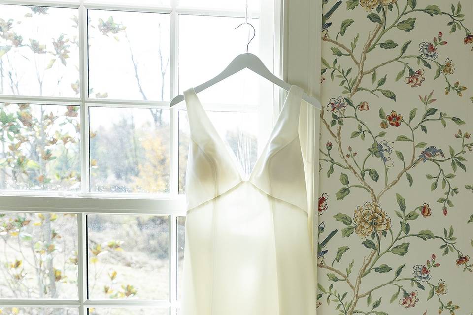 Bride's dress