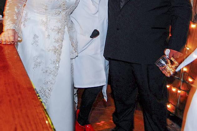 All Hallows Eve wedding