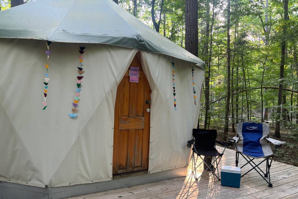 Glamp in our yomes