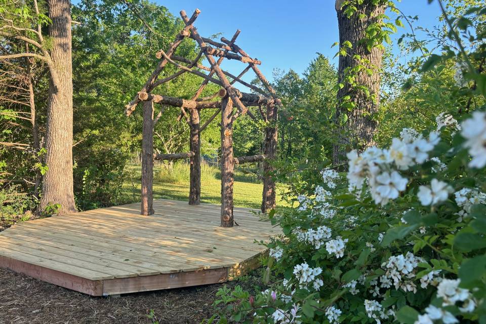 The Grove ceremony site
