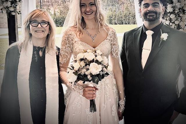 A wedding for two nurses!