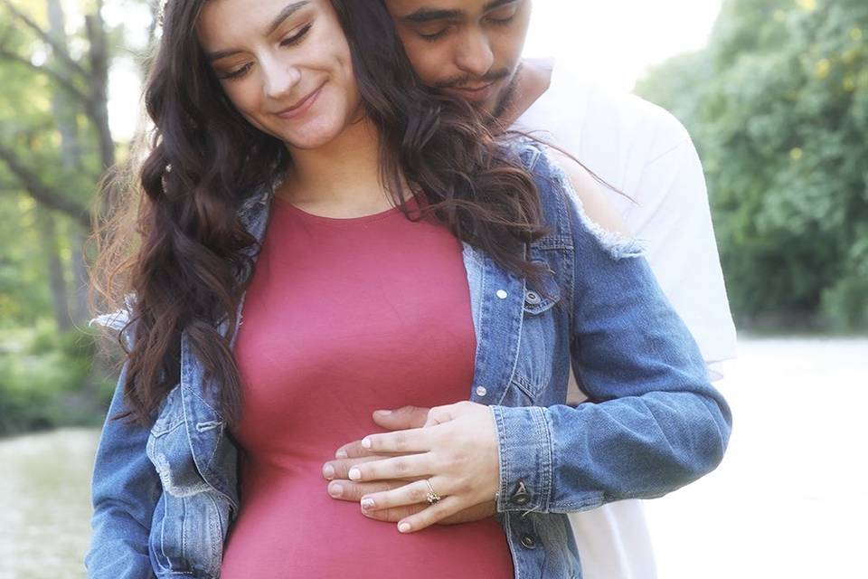 Newly Weds and the coming baby