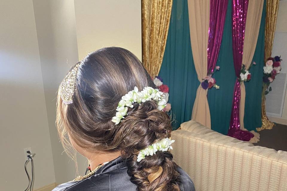 Southasian Bridal Hair