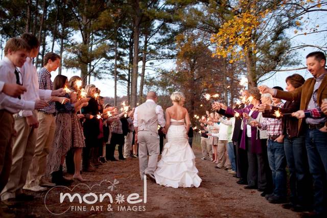 Sparkler sendoff