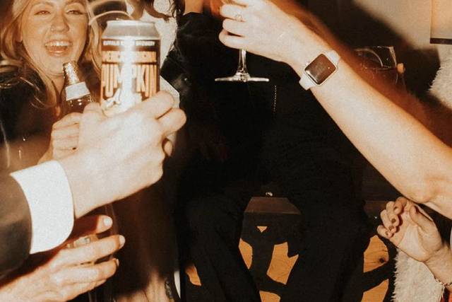 Saying cheers
