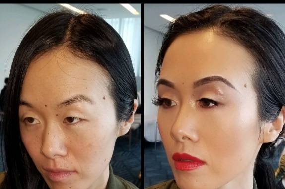 Bride Before/After