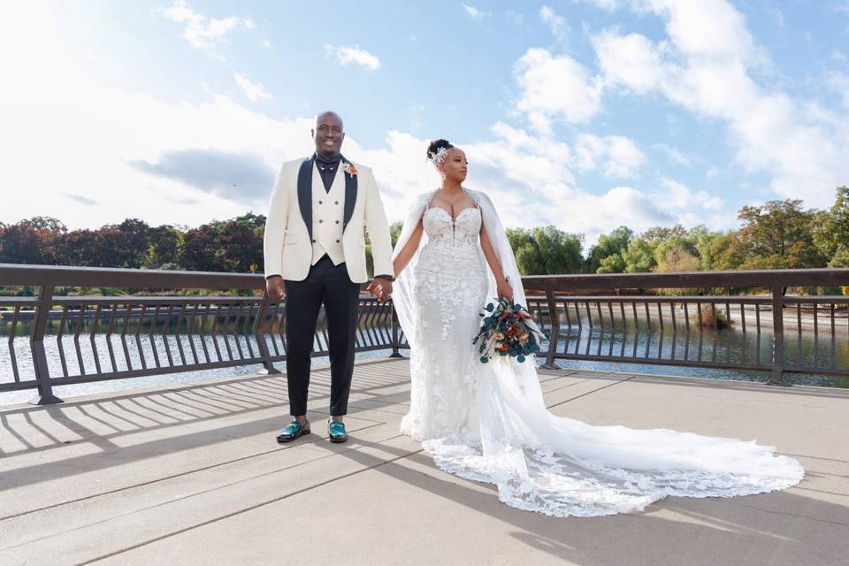 Bride and groom