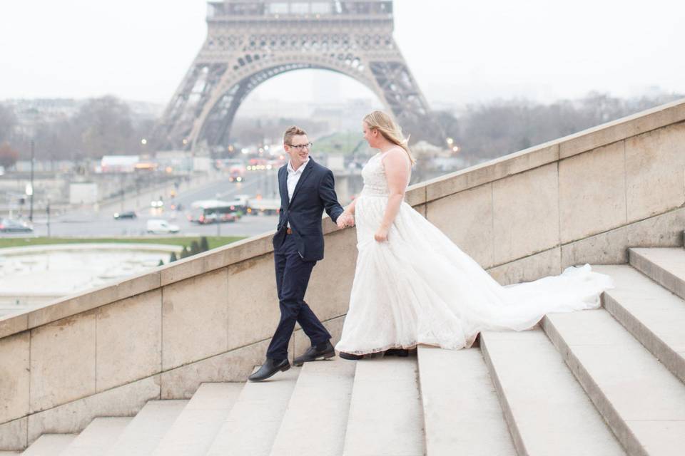 Paris Wedding Photographer | Destination Wedding | Vow Renewal