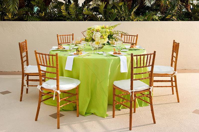 Green tables