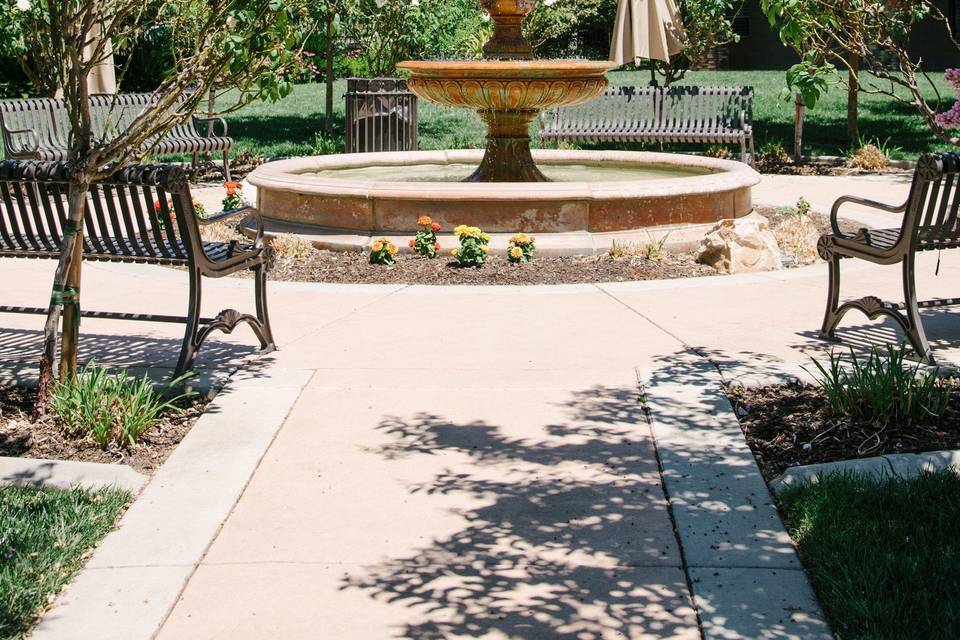 Fountain in The Garden