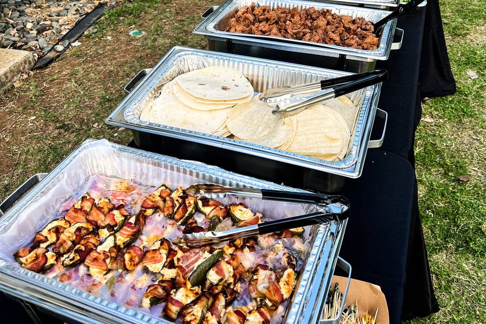 Taco bar