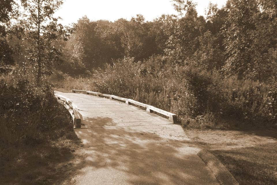 A bridge at Quail Ridge Golf Club