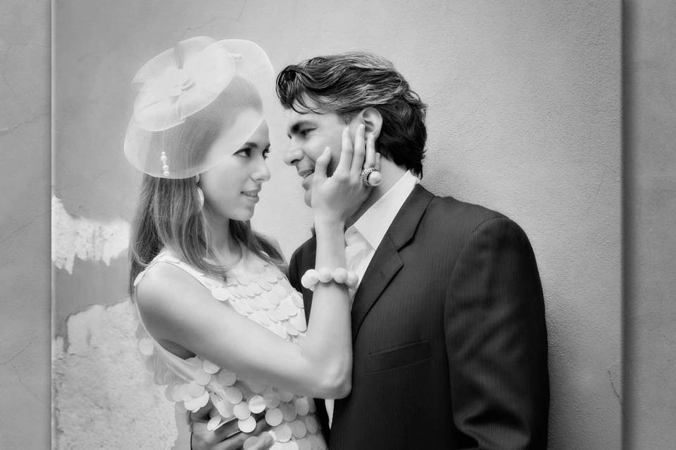 Bride and Groom Portrait
