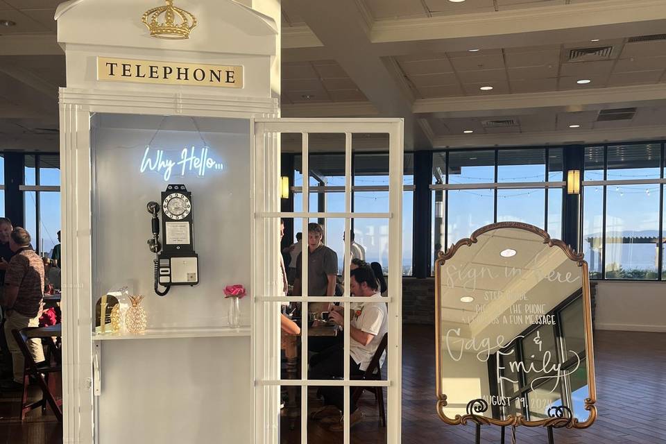 Telephone booth