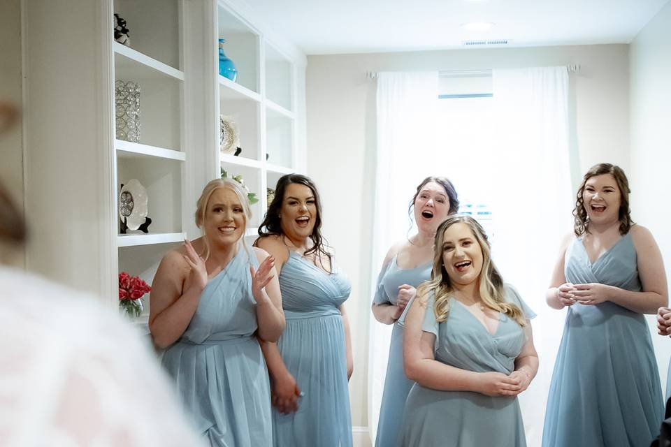 Bridesmaids First Look