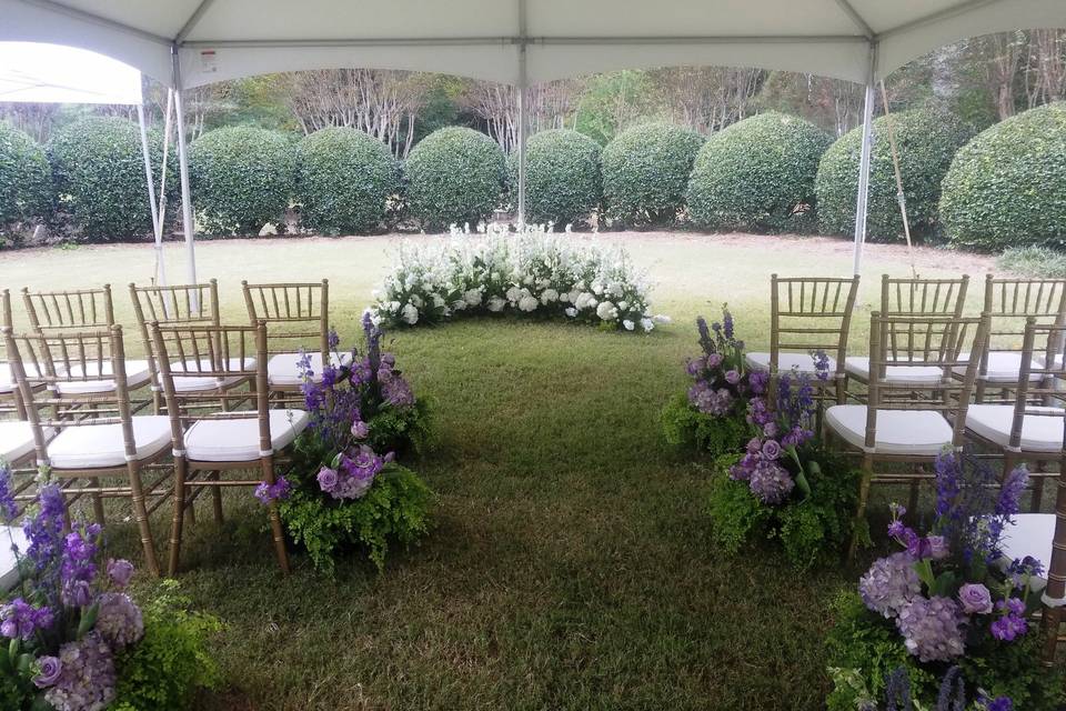 Ceremony tent