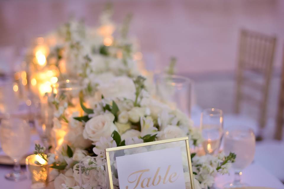 Long table setup