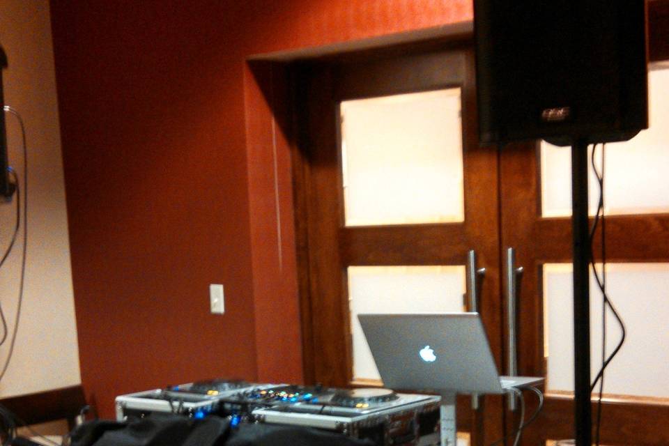 DJ station