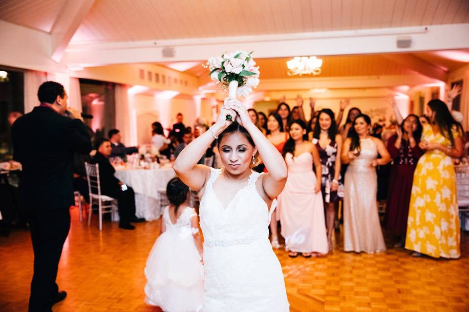 Bouquet Toss