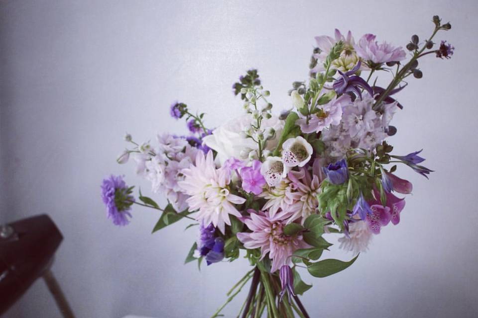 Purple arrangement