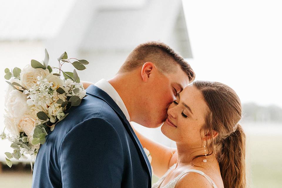 Rainy Day Bridal Portraits